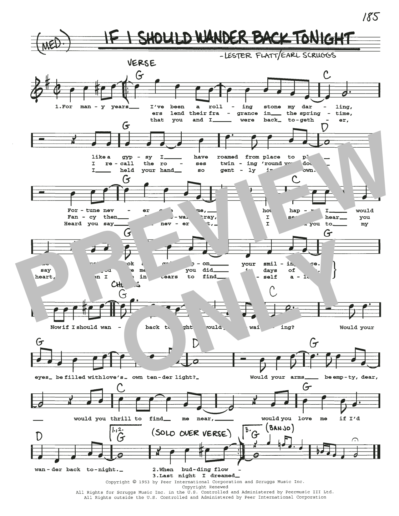 Produktgalerie: Seite 1 von 1 If I Should Wander Back Tonight, Flatt & Scruggs