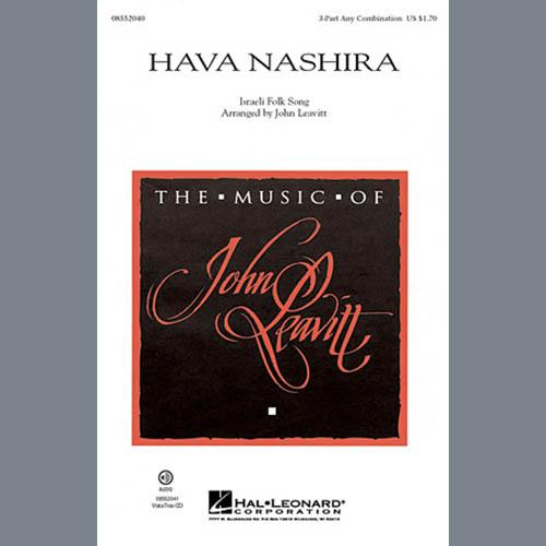 cover: Hava Nashira, John Leavitt, Chor