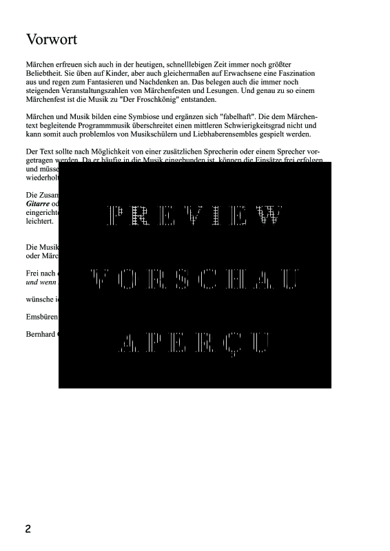 Product gallery: Page 5 of 11 Der Froschkönig (Partitur), , Mixed ensemble wind trio, guitar and speaker