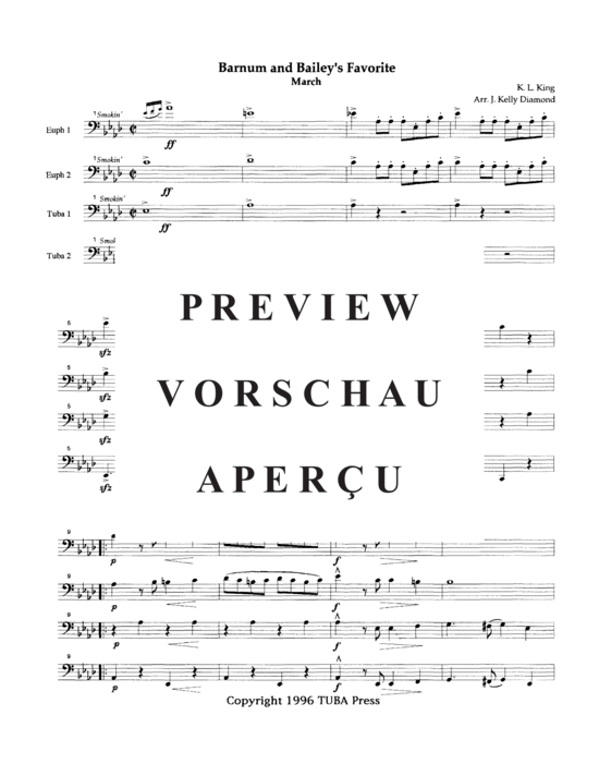 Product gallery: Page 3 of 18 Barnum and Bailey´s Favroite , , (Tuba Quartett EETT)