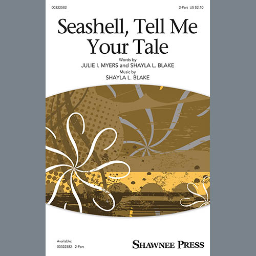 cover: Seashell, Tell Me Your Tale, Julie I. Myers and Shayla L. Blake