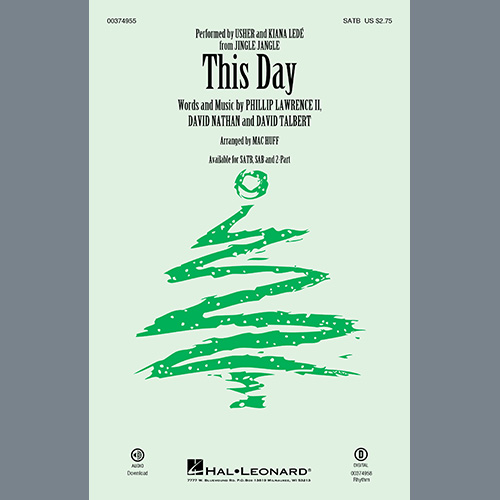 cover: This Day (from Jingle Jangle) (arr. Mac Huff), Usher and Kiana Ledé