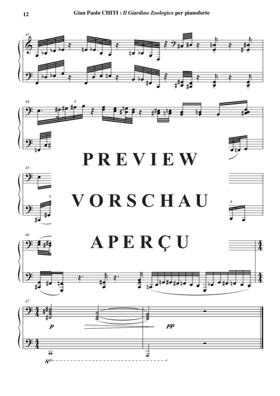 Product gallery: Page 14 of 14 Il Giardino Zoologico , , Piano Solo