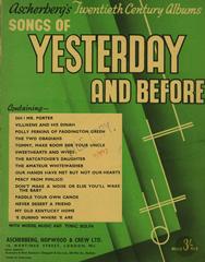 cover: The Two Obadiahs, GH MacDermott, Gesang, Klavier