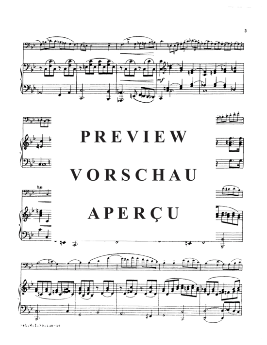 Product gallery: Page 5 of 18 Concertino No. 1 in Bb Major First Movement , , (euphonium + piano)