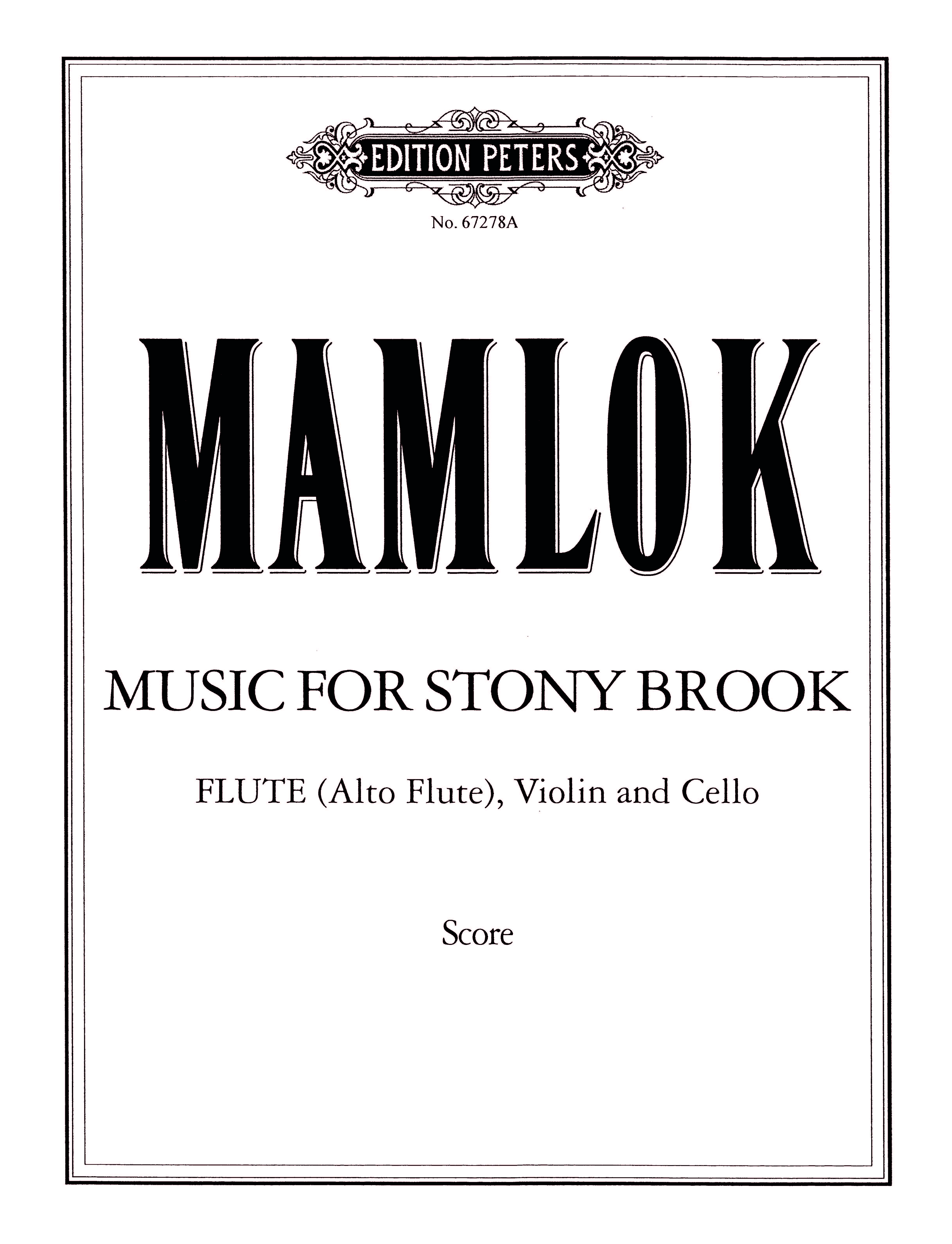 Produktbild zu: Music For Stony Brook