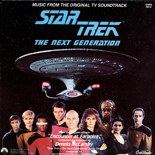 cover: Star Trek - The Next Generation, Gene Roddenberry, Star Trek(R), TV Theme Song