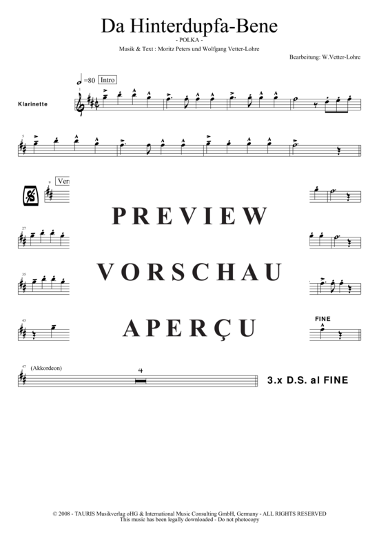 Product gallery: Page 7 of 11 Da Hintadupfa Bene , Hofbräuhaus-Band, (Combo + 3 Horns)