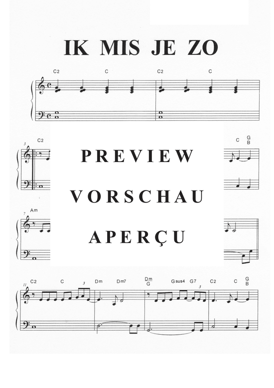 Produktgalerie: Seite 4 von 4 IK MIS JE ZO, TURA, 	WILL, Klavier und Gesang