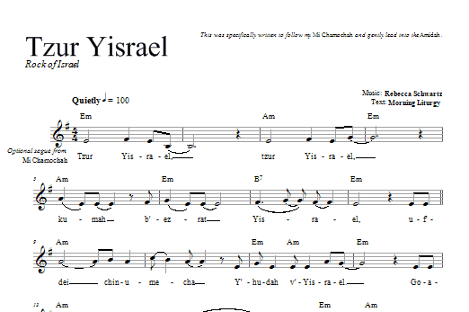 Product gallery: Page 1 of 1 Tzur Yisrael, Rebecca Schwartz