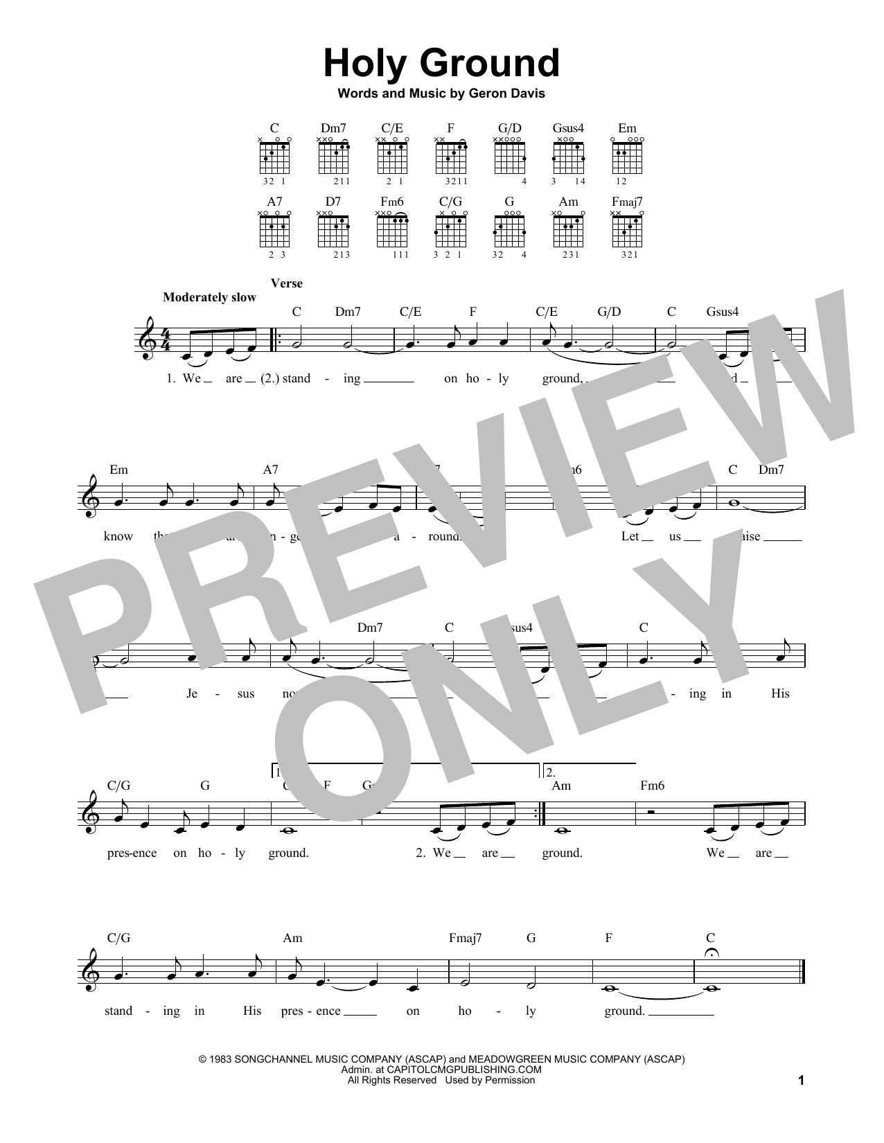 Produktbild zu: Holy Ground