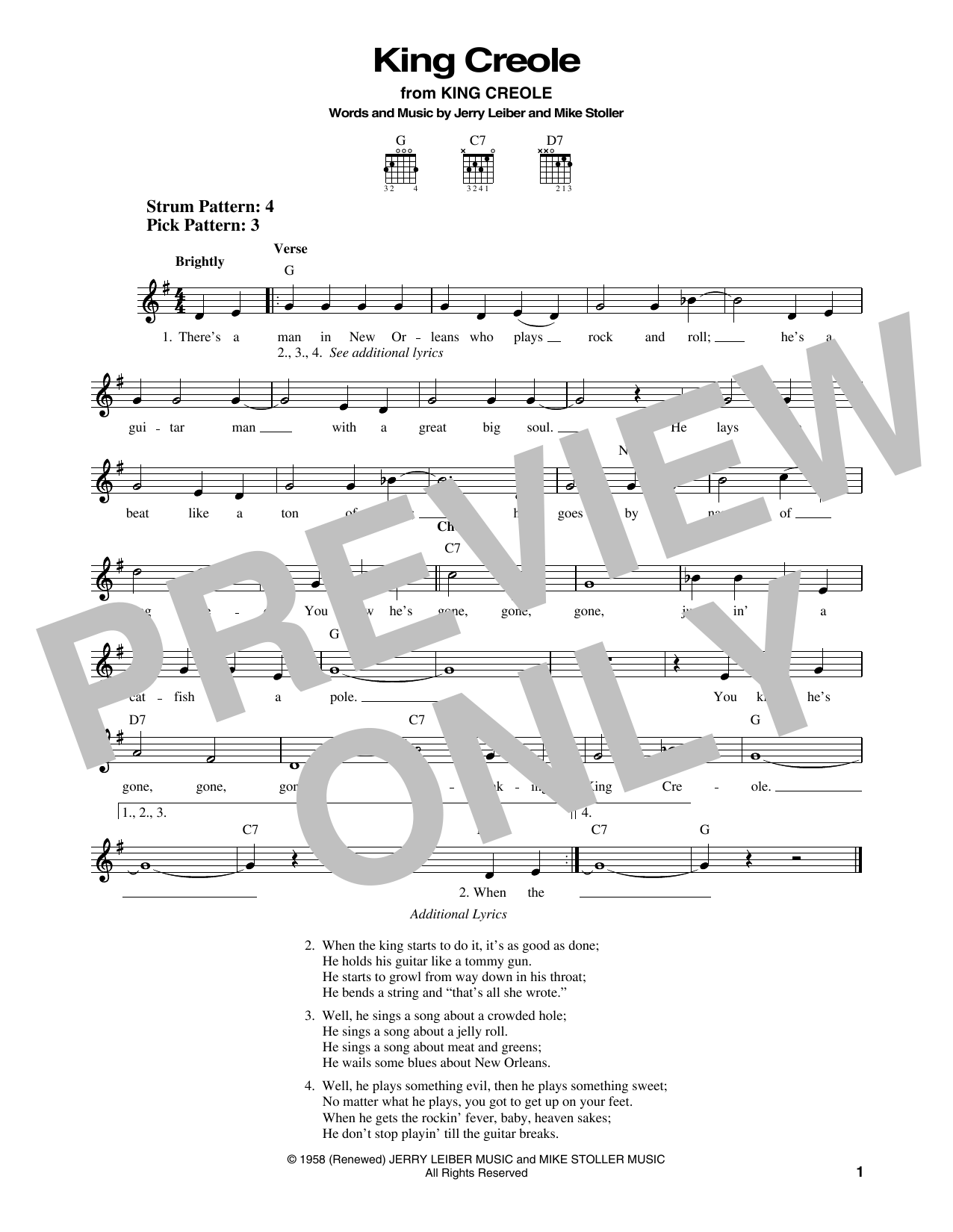 Produktgalerie: Seite 1 von 1 King Creole, Elvis Presley, Gitarre