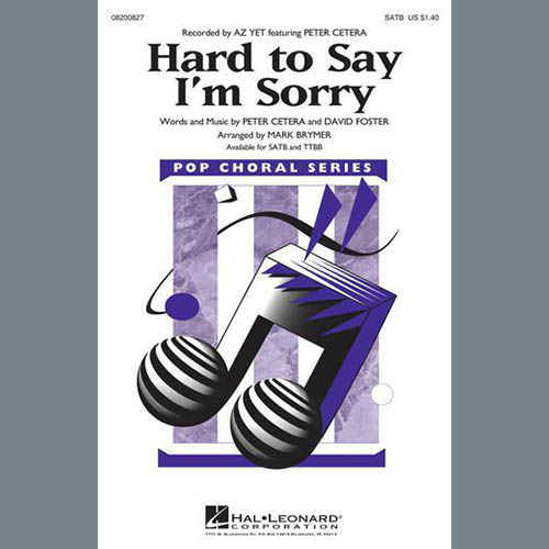 cover: Hard To Say I'm Sorry (feat. Peter Cetera) (arr. Mark Brymer), Az Yet