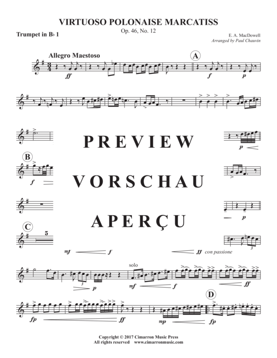 Produktgalerie: Seite 11 von 21 Virtuoso Polonaise Marcatiss , , (Blechbläserquintett)