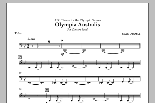 Produktbild zu:  Olympia Australis (Concert Band) - Tuba - 
