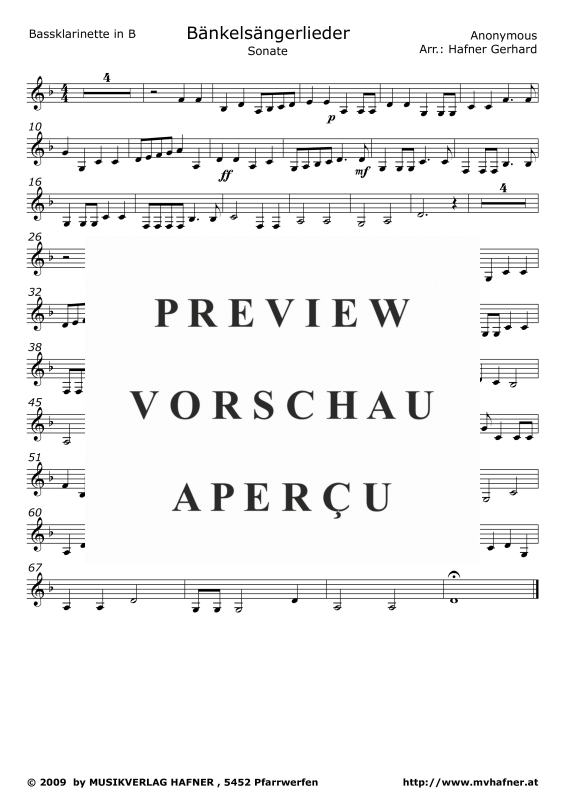gallery: Sonate von die Bänkelsängerlieder, , (Clarinet Quintet)