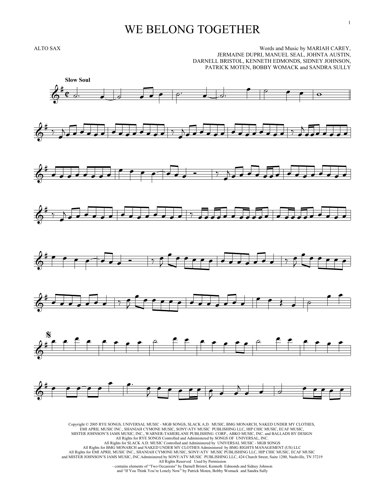 Product gallery: Page 1 of 1 We Belong Together, Mariah Carey