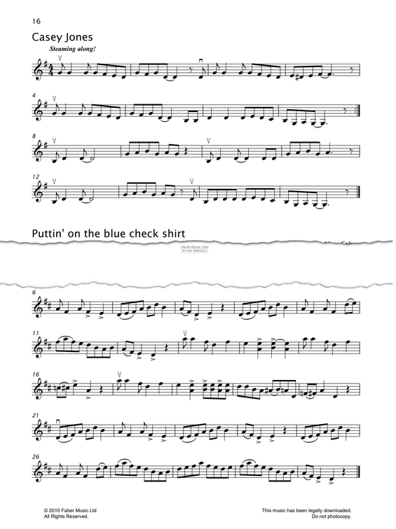 Produktgalerie: Seite 1 von 1 Casey Jones, American Traditional, Violine