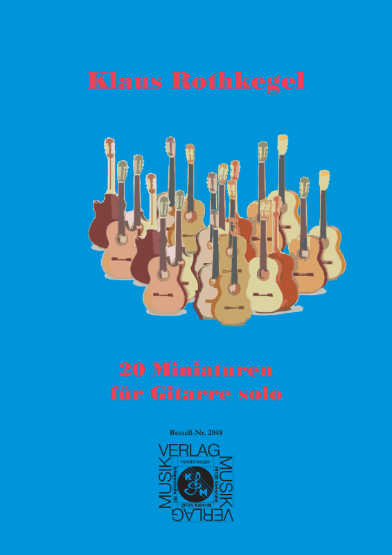Produktbild zu: 20 Miniaturen für Gitarre solo