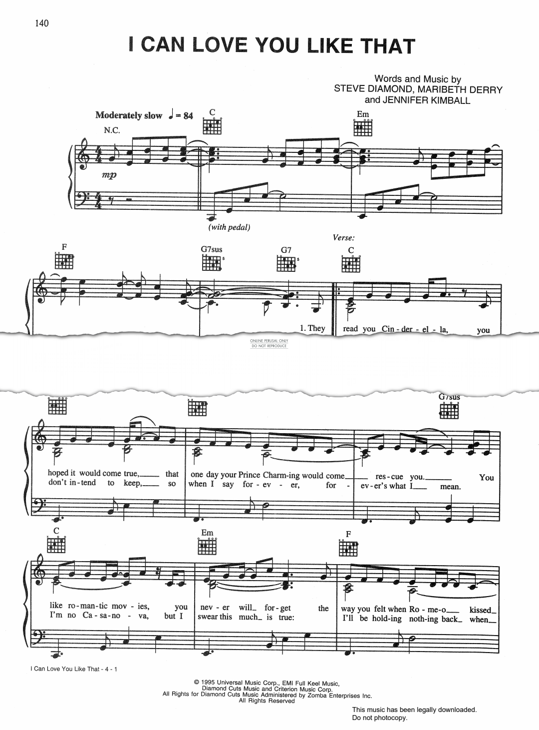 Product gallery: Page 1 of 1 I Can Love You Like That, All 4 One