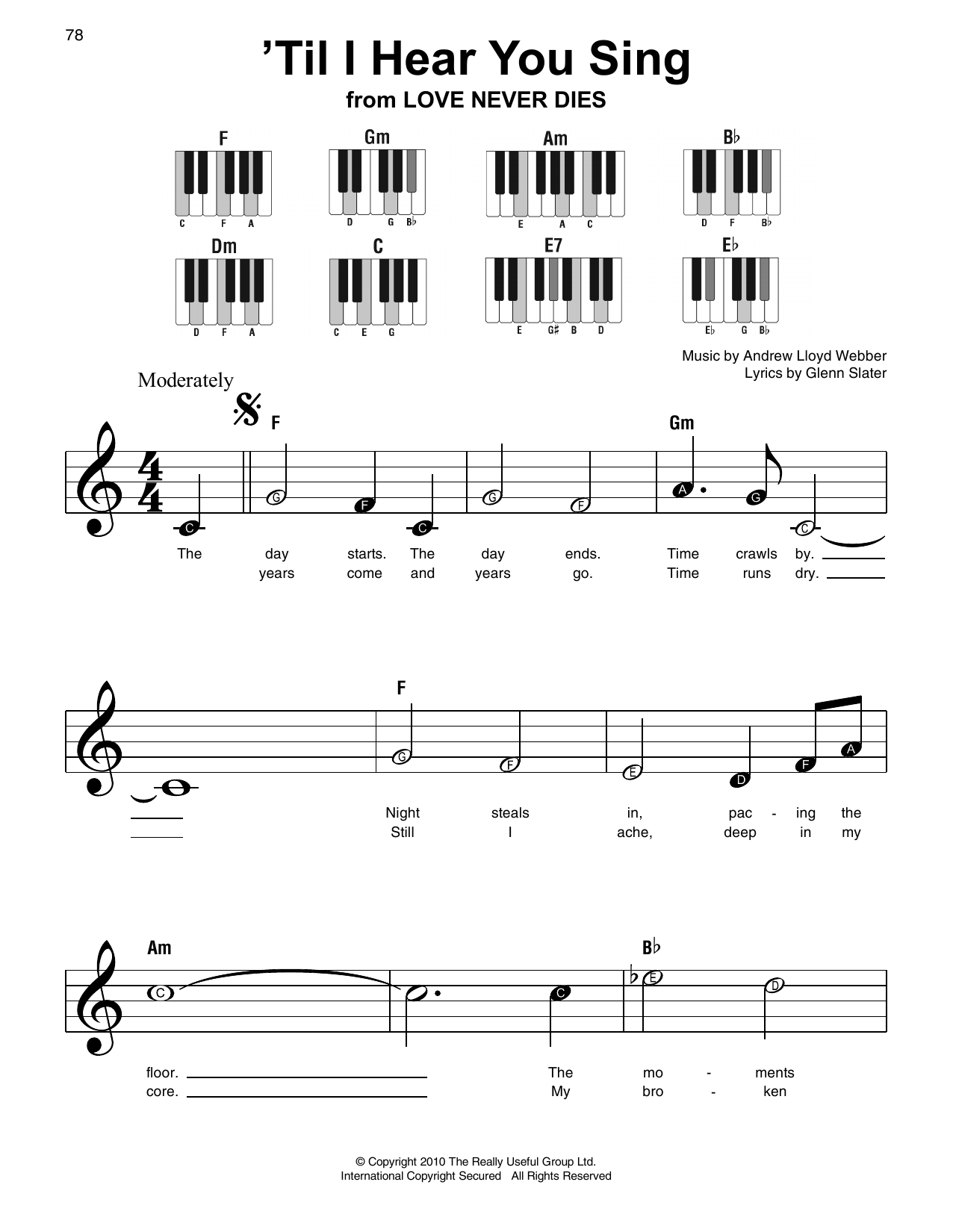 Produktbild zu: 'Til I Hear You Sing
