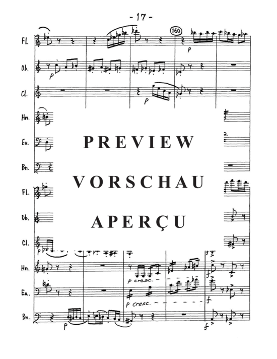 Produktgalerie: Seite 19 von 21 Sextet , , (Gemischtes Ensemble für Holzbläser Quintett + Euphonium Solo)