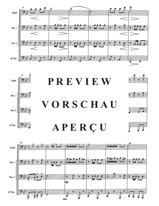 Product gallery: Page 8 of 21 Vier Polkas , , (Tuba Quartett EETT)