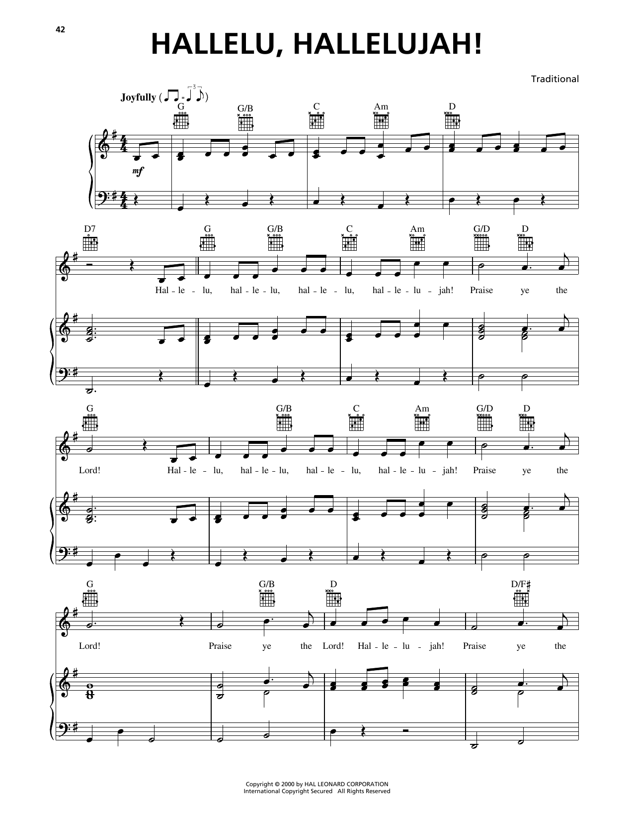 Produktbild zu: Hallelu, Hallelujah!