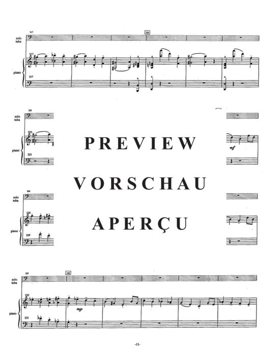 Produktgalerie: Seite 15 von 21 Concerto , , (Tuba + Klavier)
