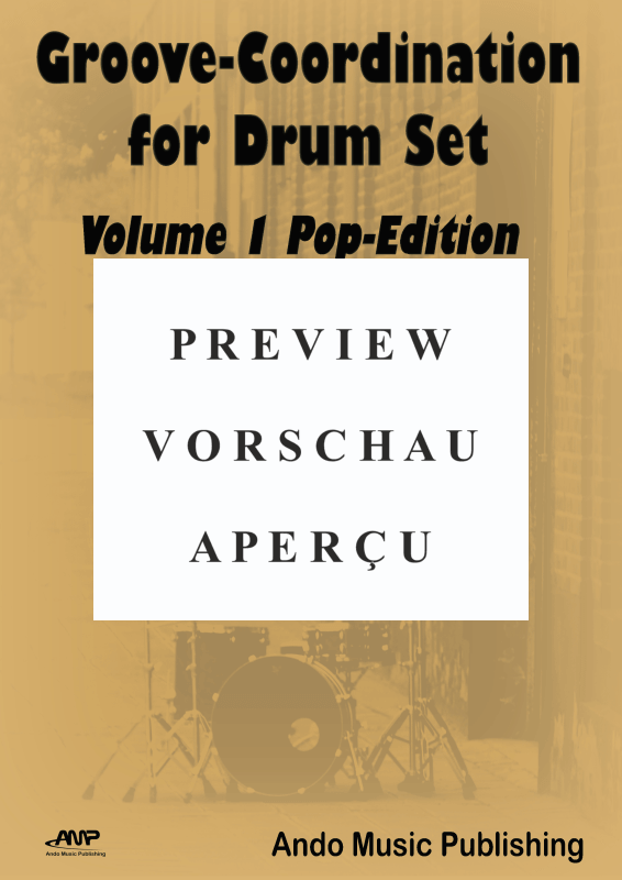 Produktgalerie: Seite 2 von 11 Groove-Coordination for Drumset Volume 1, , Drum Set - Pop Edition