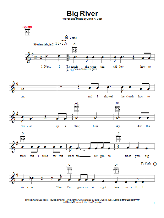 Product gallery: Page 1 of 1 Big River, Johnny Cash