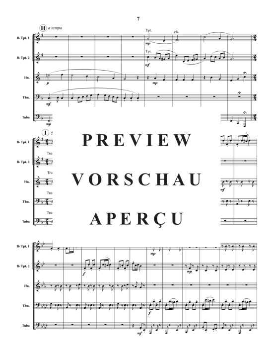 Produktgalerie: Seite 9 von 21 Listen to the Mockingbird Suite , , (Blechbläserquintett)