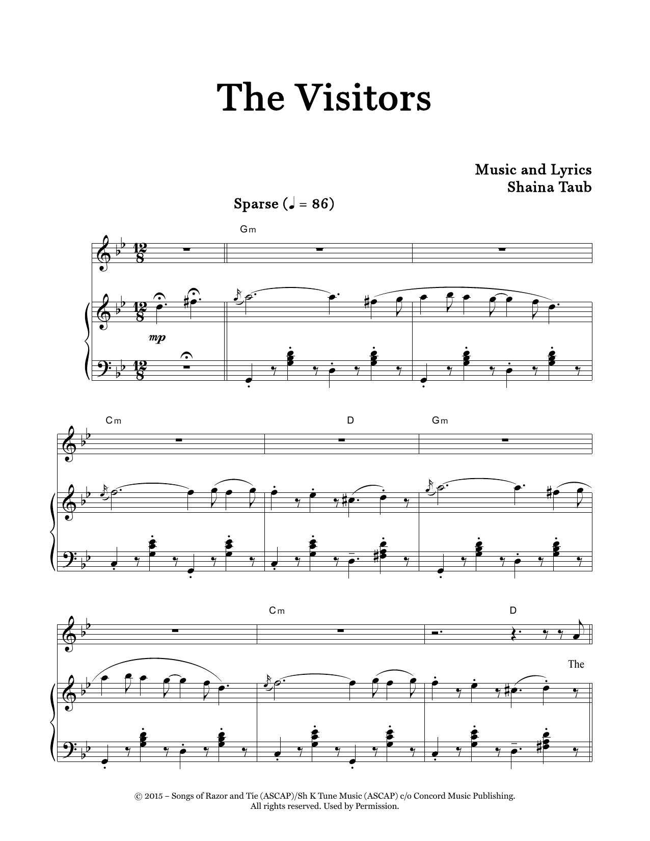 Produktbild zu: The Visitors