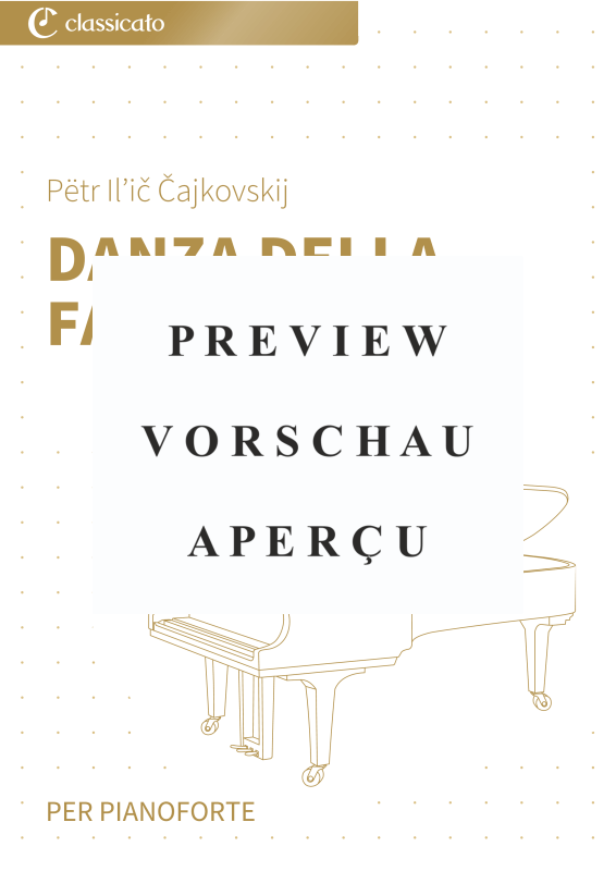 Product gallery: Page 2 of 8 Danza della Fata Confetto - Dal balletto Lo Schiaccianoci, , Piano solo