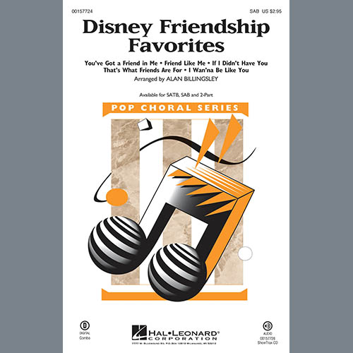 Product picture to: Disney Friendship Favorites (Medley)