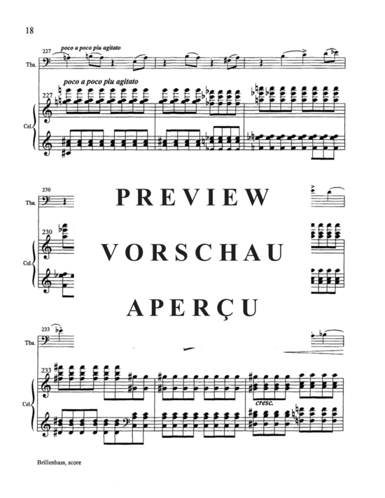 Produktgalerie: Seite 20 von 21 Brillenbass , , (Tuba + Percussion)