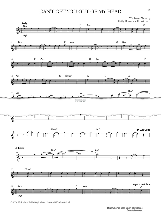 Product gallery: Page 1 of 1 Can't Get You Out Of My Head, Kylie Minogue