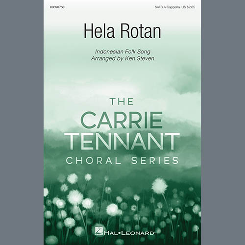 cover: Hela Rotan (arr. Ken Steven), Indonesian Folk Song, Chor