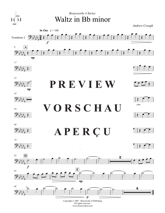 Product gallery: Page 15 of 16 Walzer in B-Moll , , (Brass Ensemble)