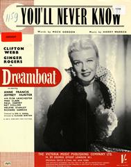 cover: You'll Never Know (Just How Much I Love You), Harry Warren