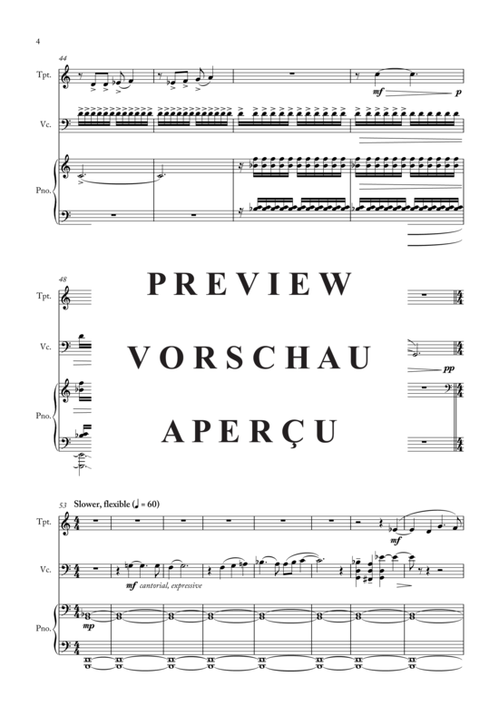 Produktgalerie: Seite 7 von 21 Lyric Trio , , (Trompete, Violoncello + Klavier)