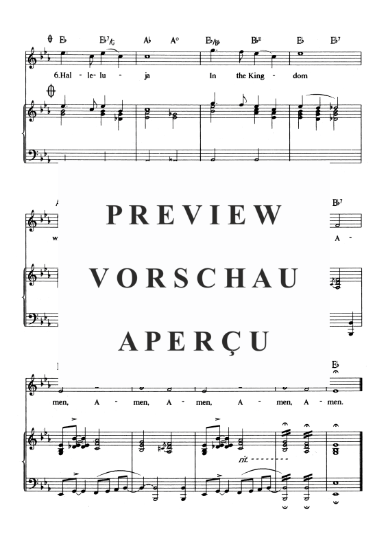 gallery: Amen, , Voice and Piano