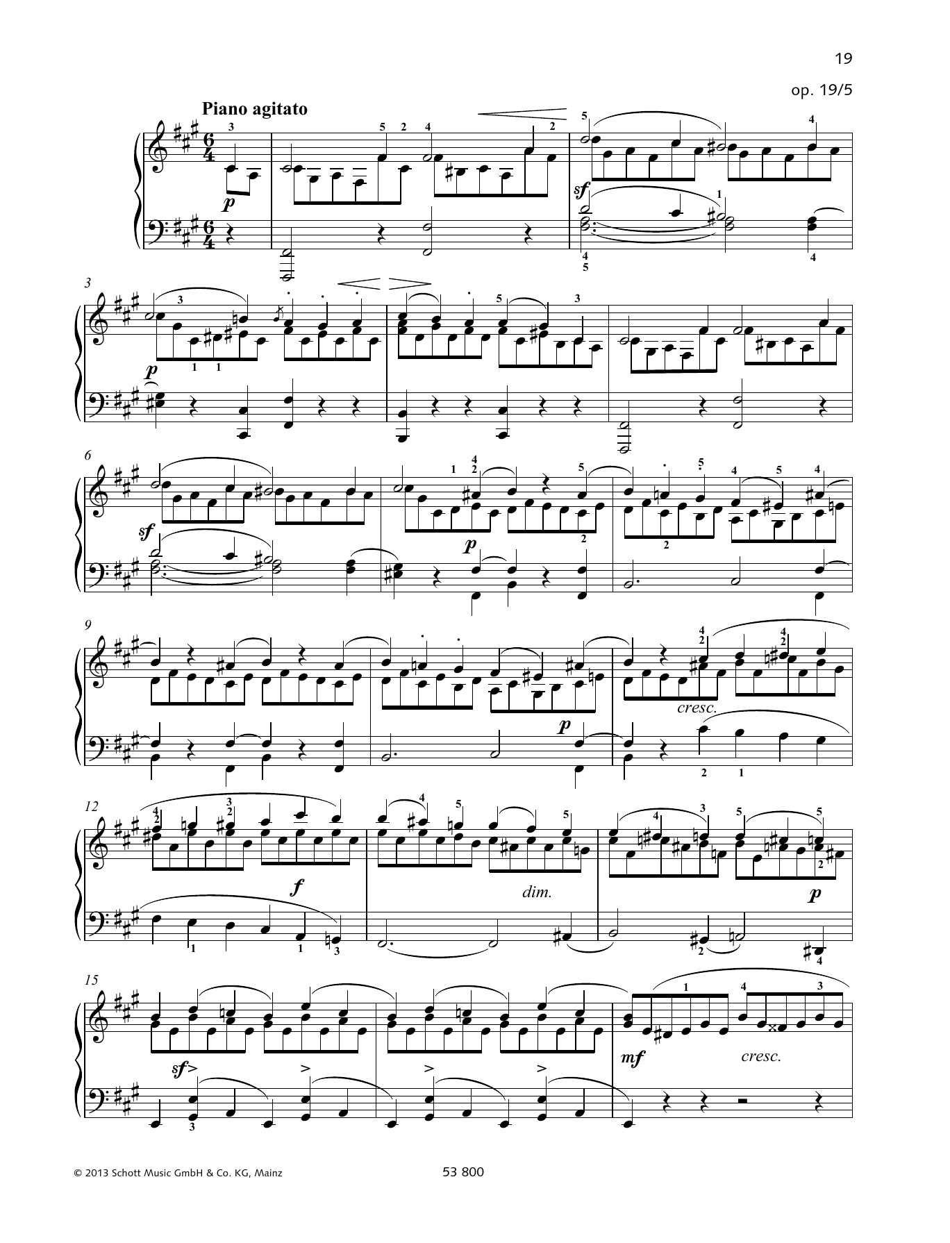 Product gallery: Page 1 of 1 Piano agitato, Felix Mendelssohn Bartholdy