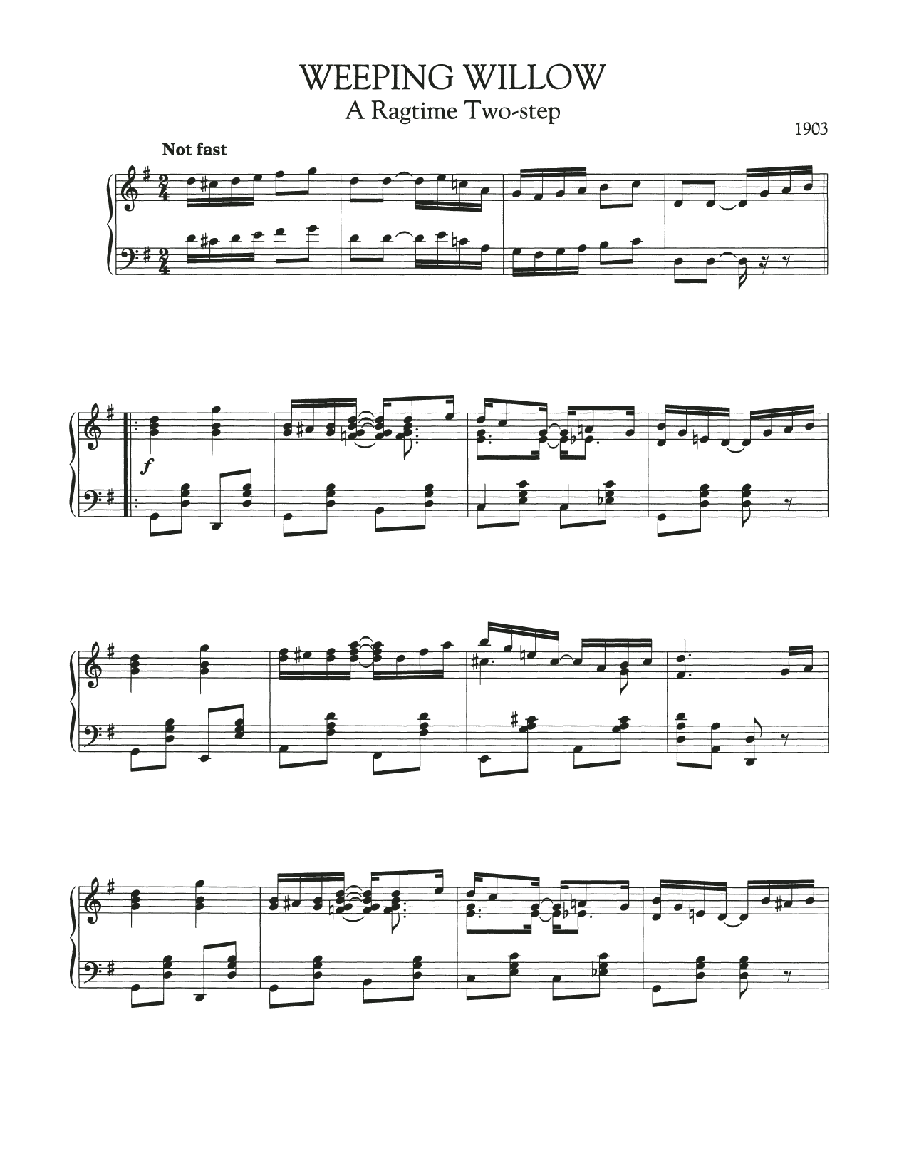Produktbild zu: Weeping Willow