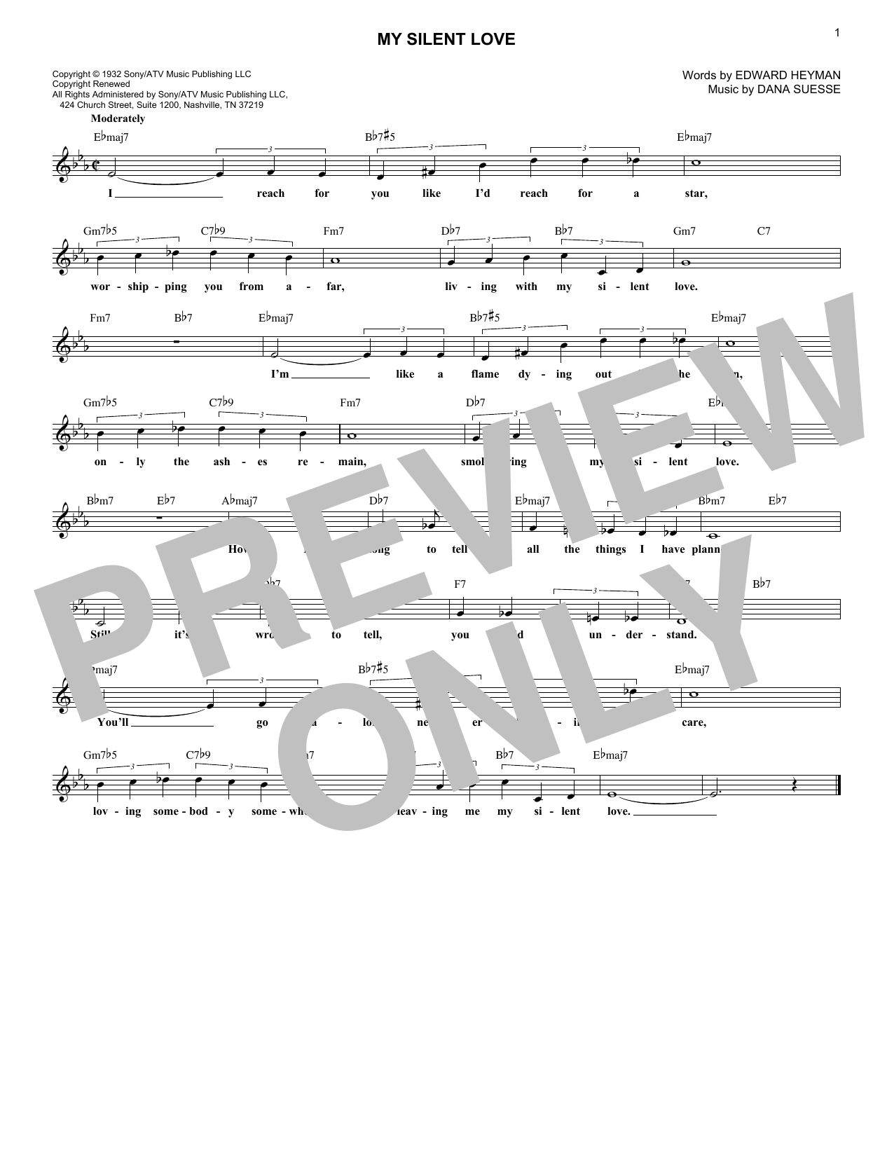 Produktbild zu: My Silent Love