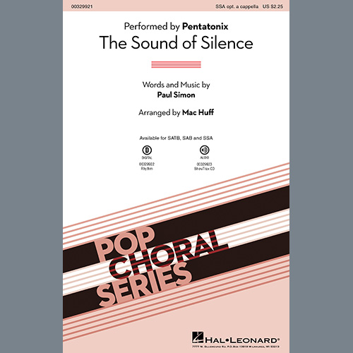 Produktbild zu: The Sound Of Silence (arr. Mac Huff)