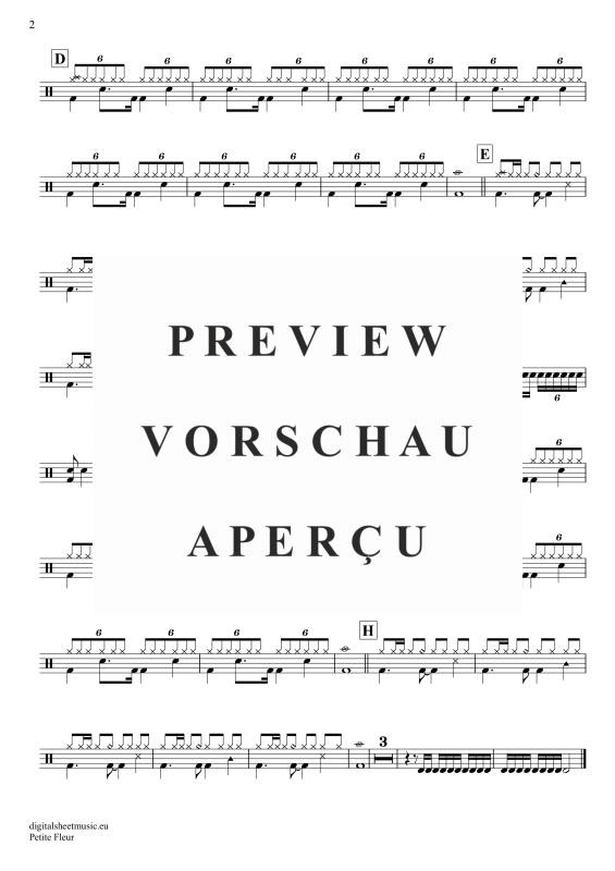 Product gallery: Page 3 of 3 Petite Fleur, Tex, Pete, (Drums)