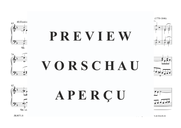 gallery: Vor und Nachspiele F-Dur 5 Stück, , (Orgel Solo)