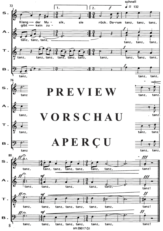 Product gallery: Page 9 of 9 Tanz , , (mixed choir)