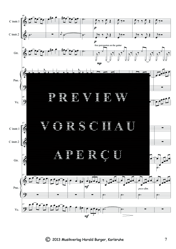 Produktgalerie: Seite 10 von 11 Burqa, , Gemischtes Ensemble - Partitur
